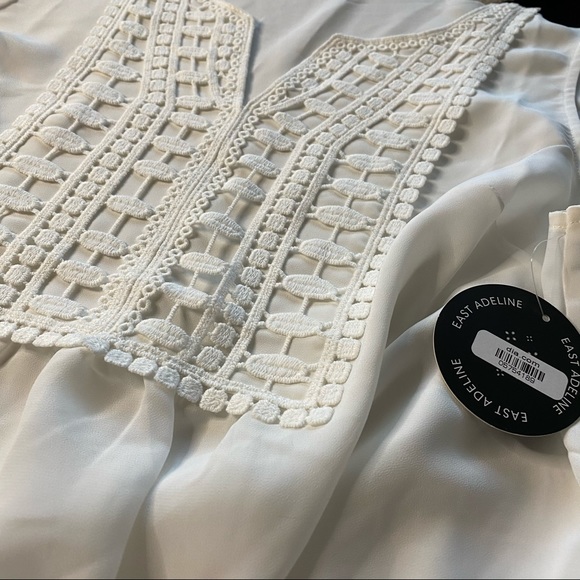 NEW East Adeline Hybrid Swoop/V Neckline Tank Top Blouse Size 1X - Picture 7 of 8